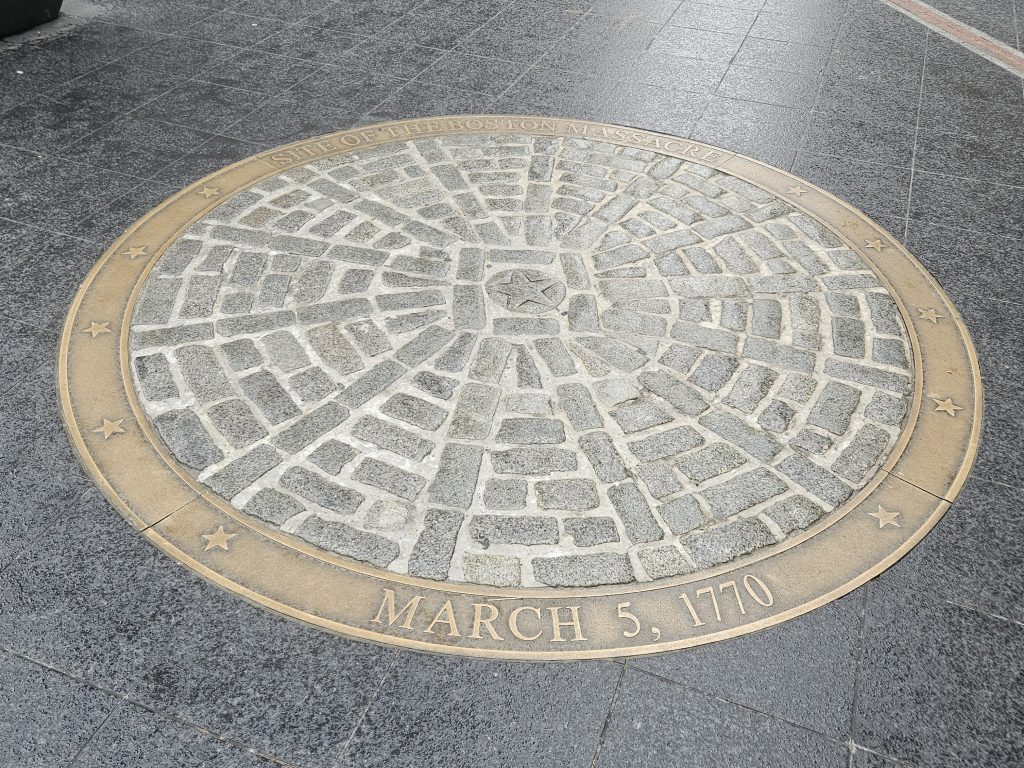 Boston Massacre Marker Boston Massachusetts