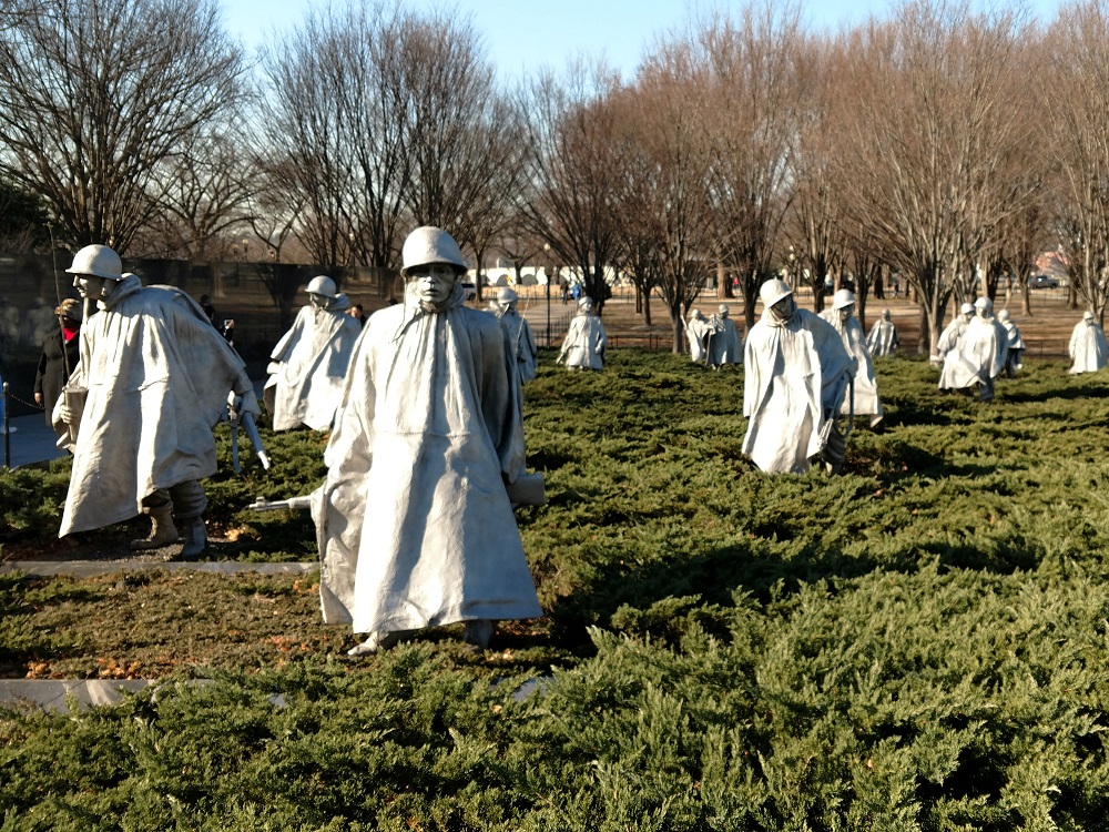 Korean War Memorial Washington DC